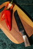 Pichak Knife on a Bayali chopping board 