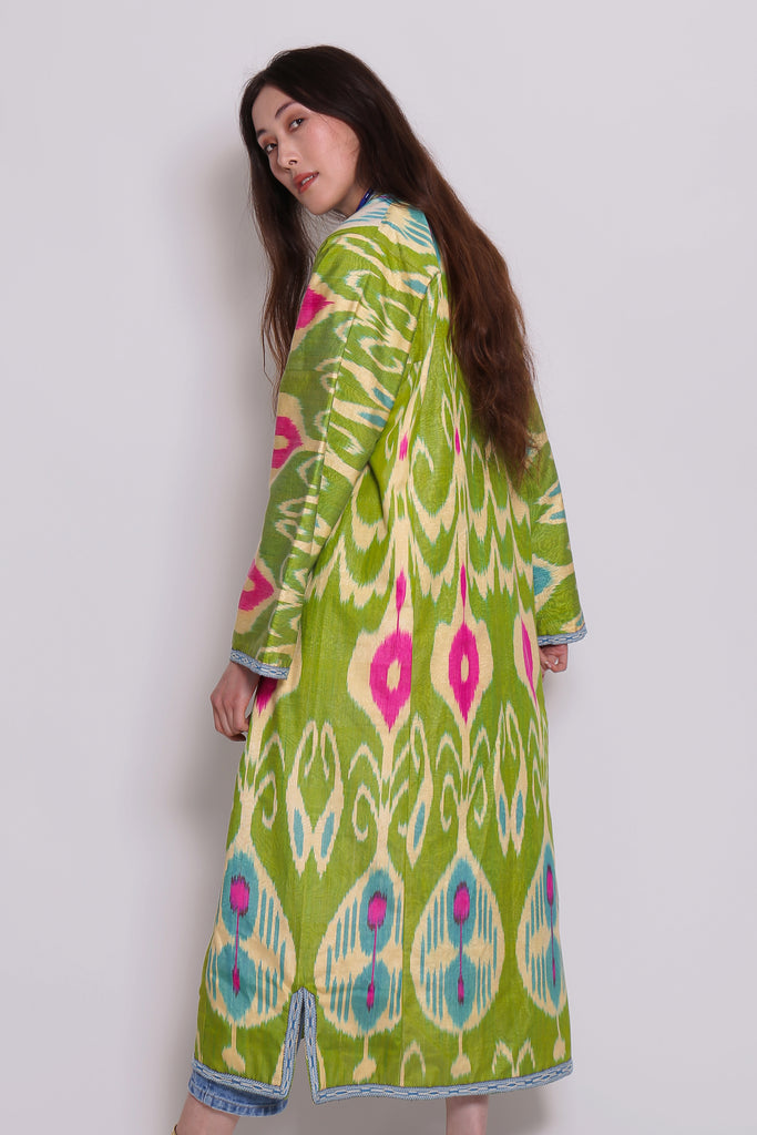 Back of an uzbek kimono
