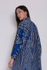 Mykonos Uzbek Kimono – Blue & Beige