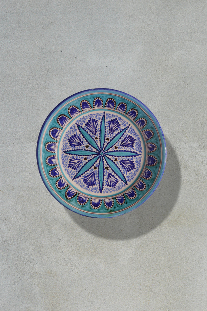 Uzbek Handmade Ceramic Dinner plates