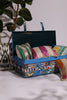 Small Senegalese Hand painted Metal Tuck Box